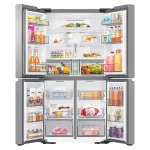 ⁦ثلاجة سامسونج 13.9 قدم وفريزر 7.2 قدم فضي⁩ - الصورة ⁦3⁩